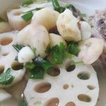 Canh sườn củ ấu cho ngày mát